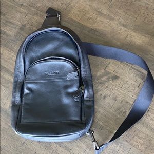 Authentic Coach Houston Sling Backpack